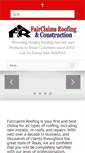 Mobile Screenshot of fairclaimsroofing.com